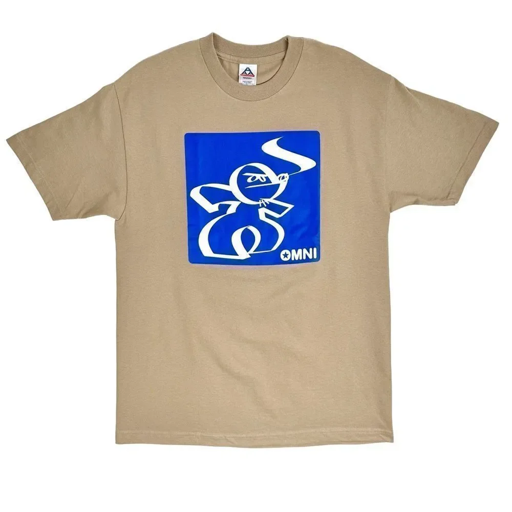 Vintage MC Omni Omniprez Hip-Hop Underground Rap Tee T-Shirt Size Large - Picture 1 of 3